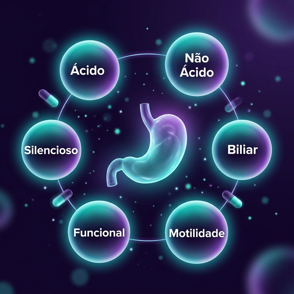 Os 6 tipos de refluxo